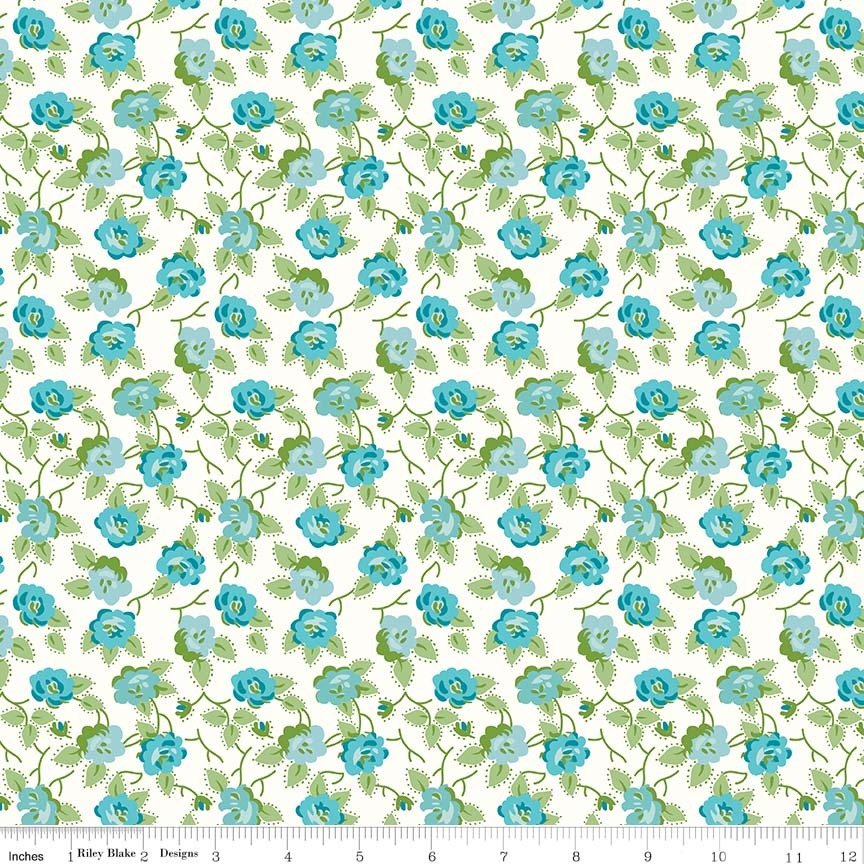 Granny Chic Dishes Blue