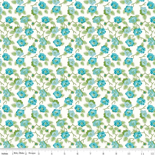 Granny Chic Dishes Blue