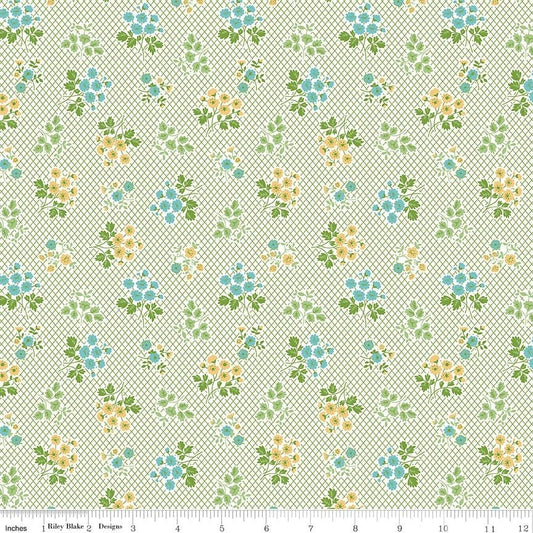 Granny Chic Bouquet Green