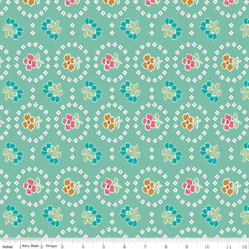 Fat Quarter Granny Chic
C8518-Teal