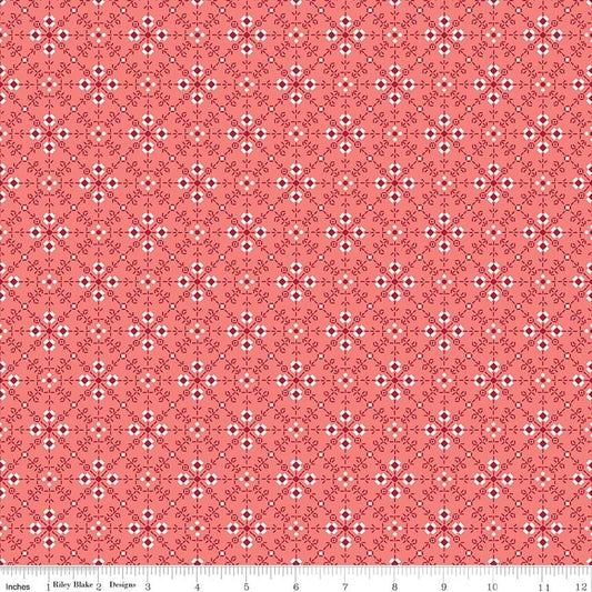 Granny Chic Stitches Pink