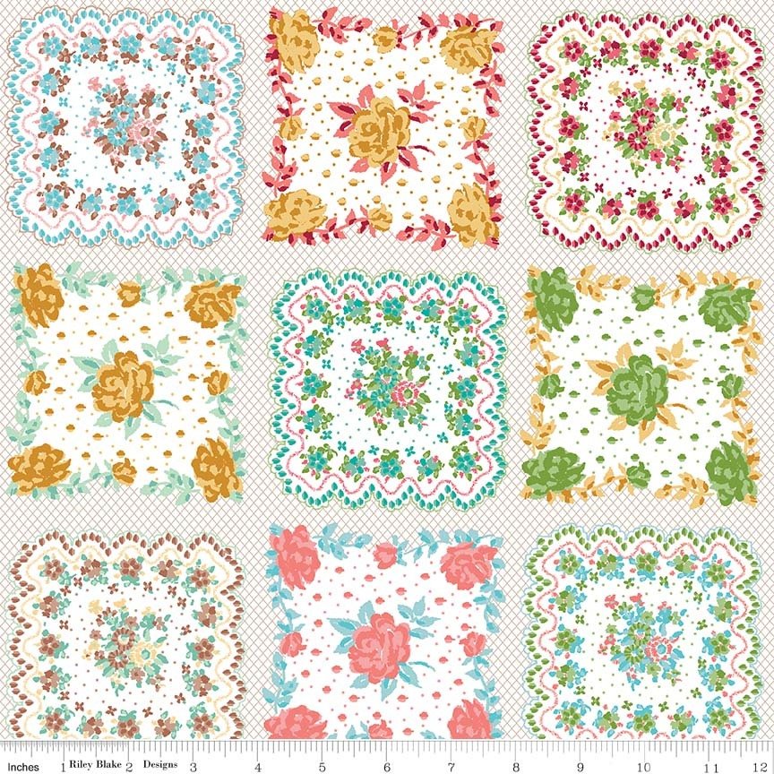 Granny Chic Handkerchief Multi