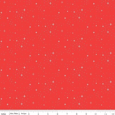 Flannel Stars Red