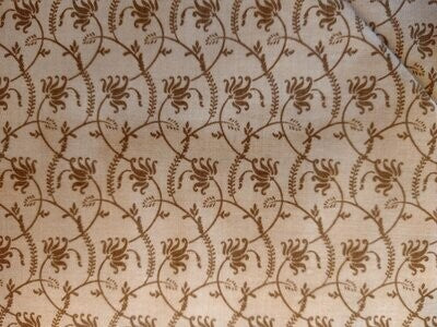 Romancing the Past Floral and Vine Tan