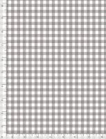 Slate and White Check