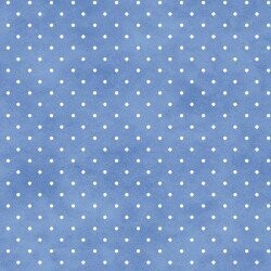Swiss dot light blue with white dots