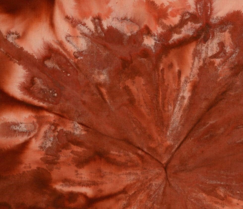 Tie Dye Burnt Umber 165