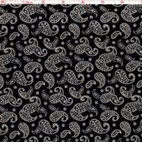 Circa 1800's Paisley Tan/Black