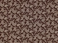 Circa 1800's Paisley Tan/Brown