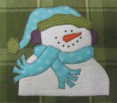 Frosty Tea Towel Kit (black tea towel)