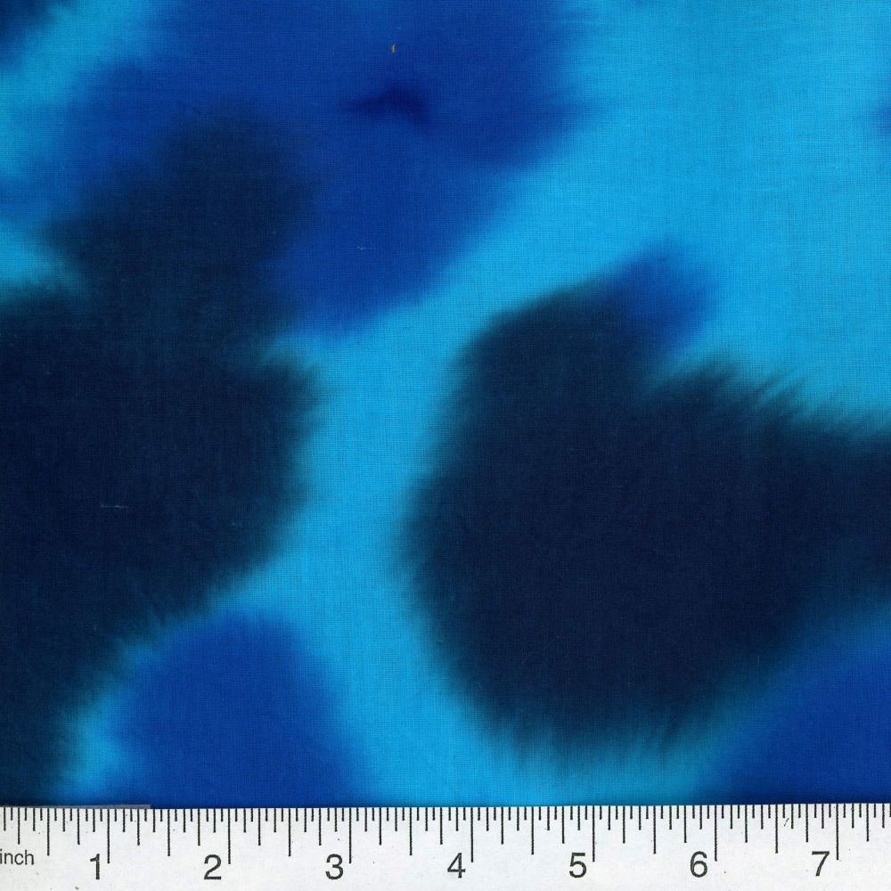 Tie Dye Blue Spots 162